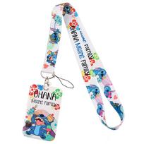 Disney Stitch Card Holder Set Including Card Holder, Business Card Holder Bus Card Holder Factory ID Holder Office Card Holder