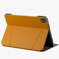 Pokrowiec Ipad Pro 11/Air 10.9 Uniq Ryze - Etui Stand Obudowa Musztardowa