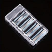 4Pcs Advanced 3-Layer Razor Blades for Men Combining Safety, Comfort, and Efficiency 4Pcs