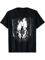 Horror Baphomet Blackcraft Satan Goat Scary Halloween Season T-Shirt S juoda