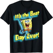 Mademark x SpongeBob SquarePants - SpongeBob SquarePants It's the best day ever! T-Shirt S juoda