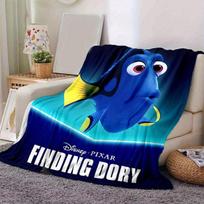 1pc, Finding Dory Throw Blanket Soft & Cozy Coverlet for Bed, Couch, Car, Travel, Camping 80cmx120cm