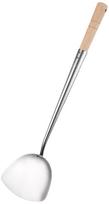 Kanda Kan Stainless Steel Made in Wooden Commercial Chinese 000421 Spatula, Mini, Japan, Handle, Use, Style,