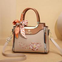 Bags, Women's Messenger Bags, New Chinese Style Mother Bags, 2025 New Embroidered Middle-aged Handbags, One-shoulder Handbags
