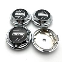 4 vnt./partija 68 mm automobilio ratlankio centrinis dangtelis Gėlė Aukštas dangtelis Tinka 45 mm MOMO Arrow emblema Lipdukas Stilius Automobilio aksesuarai 4Pcs Wheel Caps&68mm High Caps&For MOMO