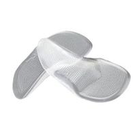 Silicone Flatfoot Corrector Shoe Pads Insoles Orthotics Inserts Arch Support white