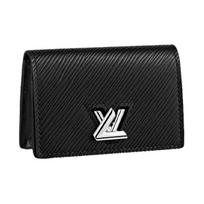 Louis Vuitton Twist Multicartes Epi Leather Card Holder Women Accessories Black M68682 Gift Set(Basic Set+Box+Shopping Bag)