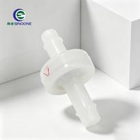 Ozone Resistant1/4  PVDF Body Ozone FKM Diaphragm Check Valve Block Reverse Flow in Water Treatment Ozone Dosing Lines PVDF