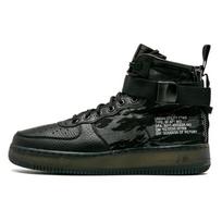 Nike Sf Air Force 1 Mid Black Cargo Khaki AA7345-001 38 juoda