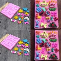 „Pasidaryk pats“ Baby Shower Party Cake silikoninė kepimo forma Fondant torto dekoravimo įrankiai saldainių molis