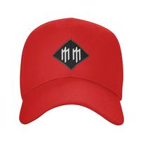 MM Logotipo Kepuraitė Vyrams Moterims Madingi Galvos Apdangalai Marilyn Manson Beisbolo Kepuraitės Reguliuojama Adjustable black