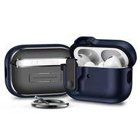 Protective Case For Apple Airpods 4 3 Earphone Cover Silicone Protective Case For Airpods Pro 2 1 Wireless Headphone Accessories for Airpods 3 mėlyna