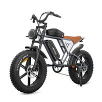 Populiariausias JANSNO X70 elektrinis dviratis bešepetėlis variklis 48V 37Ah dviguba ličio baterija elektrinis dviratis 20 colių ratai suaugusiųjų kalnų Ebike 750W 48V 37AH(Dual Battery) juoda