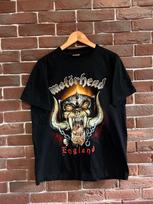 Rare Motorhead England Vintage Metal Band Tee 00s Grail Y2K L Black Unisex T-Shirt S