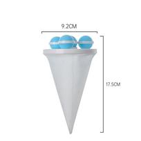 Reusable Floatable Hair and Lint Removal Laundry Accessories with Mesh and Plastic Design for Washing Machines