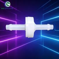 CDP1 PVDF Ozone FKM Diaphragm Check Valve One-way Sealing for Strong Oxidative and Corrosive Pipelines Micro Check Valve PVDF