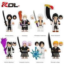 8PCS BLEACH Minifigures Building Blocks Toy  Figure Model Blocks