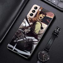 Case For Samsung Galaxy S21 S20 Ultra S10 Plus Lite S21 S20 Fe 5g S10e S9 S8 S7 Edge Shell Fundas Attack On Titan Anime For Samsung S7 Edge