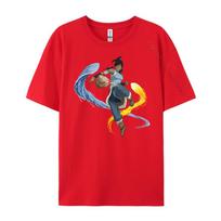 The Legend Of Korra Bending Water Fire And Earth Christian Tshirt Men Oversized T Shirt Vegan S