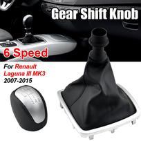 For Renault Laguna III MK3 2008 2009 2010 2011 2012 2013 2014 2015 Leather Gear Shift Knob Lever Shifter Gaiter Boot Case Gear Case Only