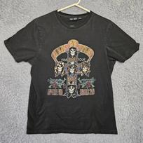 Vintage Guns N Roses T Shirt Y2K 1988 Tour Reproduction Men XL (Fits like Large) L