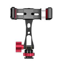 Multifunctional Phone Holder Clamp Phone Tripod Mount Rotatable with Double Hot Shoe Mounts for Smartphone 1