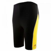 1.8mm Neoprene Shorty Wetsuit Snorkeling Swimming Surfing Kayaking Adult Unisex Quick-Dry Beachwear Small geltona