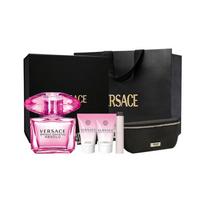 Versace Zhenzhi Pink Diamond Women's Eau de Parfum Gift Box EDP Floral and Fruity Woody Tone + 3648788 30ml+5ml-90ml set rožinė