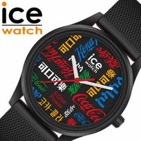 Ice Watch wristwatch Coca-Cola collaboration men women ICE-019618 black popular Korean Hangul colorful American casual brand gift Christmas travel