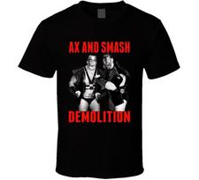 Demolition Ax And Smash Retro Wrestling T Shirt Unisex T-Shirt XXL