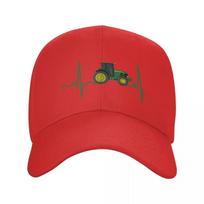 Punk Traktoriaus Širdies Ritmo Beisbolo Kepuraitė Unisex Moterims Reguliuojama Tėčio Kepuraitė Perforuotos Unisex Snapback Kepuraitės Vasarinės Trucker Kepuraitės Adjustable Cap
