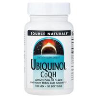 Source Naturals Ubiquinol CoQH 100 mg 30 Capsules 30 pcs - 1 ea