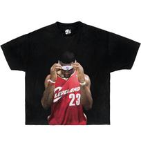 Lebron James Boxy Vintage Shirt Graphic Basketball Tees Oversized Streetwear Y2K M