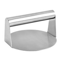 Hamburger Press Stainless Steel Smash Burger Press Patties Meat Masher Circular Meat Press Mold for Deli Meats Kitchen Gadgets sidabras