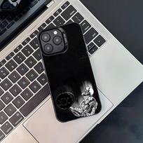 Jack Hanma B-Baki Phone Case For iPhone 17,16,15,14,13,12,11,Pro,XS,Max,Plus,Mini,SE4,E Black Matte Shockproof Cover iPhone17Promax