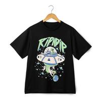RIP n DIP Alien UFO Inspired Graphic T-Shirt Mens Womens Tees Top - Funny Streetwear Skate Unisex Tee S