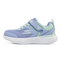 Skechers Go Run 400 V2 Round Toe Velcro Casual Outdoor Simple Versatile Low Top Kids Running Shoes Kids sneaker Blue Green 302537L-BLAQ 27.5