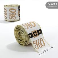 Xmas Gift Fabric Swirl Ribbon DIY Burlap Ribbon New Christmas Ribbon 1