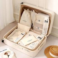 Travel Storage Bag, Luggage Organizer, Essential Packing Cubes for Business Trips And Vacations, Clothes And Underwear Organizer, Sorting Pouches