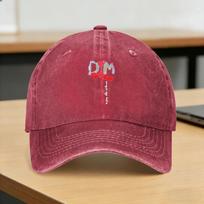 Depeche Mode   Sun Baseball Cap  Unisex Unisex Custom Logo Trucker Hat Summer Trendy Running Hippie Hot Sale Snapback Cap One Size