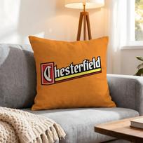 Brand Chesterfield Cushion Cover 1Pcs Decorative Covers Soft Cushion Case For Sofa Couch Decor 40X40 45X45 Pillowcases Peach skin 18*18(CM)-1Pcs