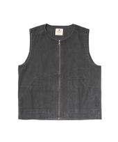 Sulfur Dyed Fade Vest Outerwear Vest CHARCOAL M [Snow Peak] VT-26SU007 Mid-layer Men's Women's