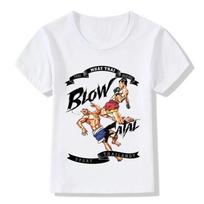 Ultimate Fighting Muay Thai Hardcore Fight Design Children 'S T -Shirts Kids Casual Clothes Boys Girls Fashion Tops Tees 4T