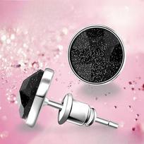 925 Sterling Silver Stud Auskarai Agato auskarai 925