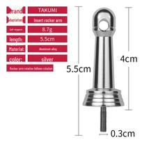 Heron spiningo rato balansavimo meškerė Luya žvejybos ratas su visiškai metaliniais priedais nuo susidūrimo, skirta žuvies rato modifikavimui. for plug-in rocker arm