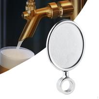 Alaus dozatoriaus etiketė ženklas plokštelė Daugiafunkcis restoranui festivaliui barui Type B Silver black
