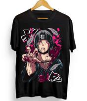 Itachi Uchiha T-Shirt Naruto Rasengan Jiraiya Anime Manga Style Shirt All Size XL