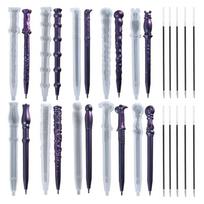 Ballpoint Pen Silicone Molds Cylinder Shaped Epoxy Casting Molds for DIY Pen Candle with Ballpoint Refill for Teacher 1 gray