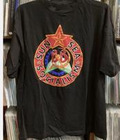 Vintage Billy Bragg Sun Sea Socialism Unisex T-Shirt All Size Unisex T-Shirt L