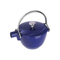 Teapot - Staub - 1650091 - Enameled Cast Iron - 16 cm - Intense Blue mėlyna